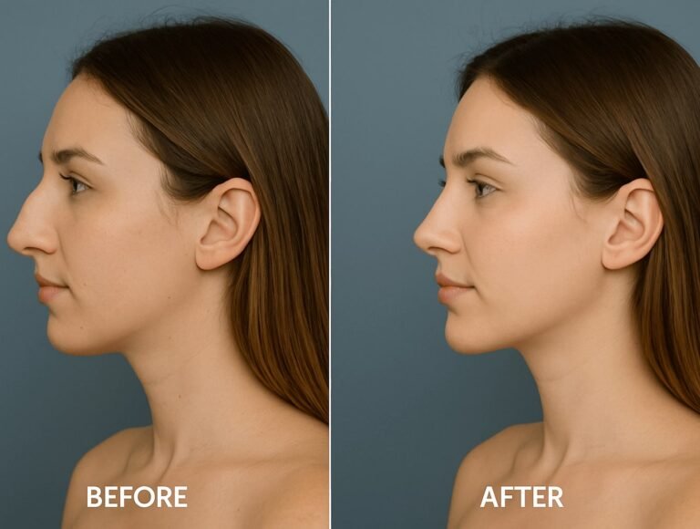Rhinoplasty Before and After Female