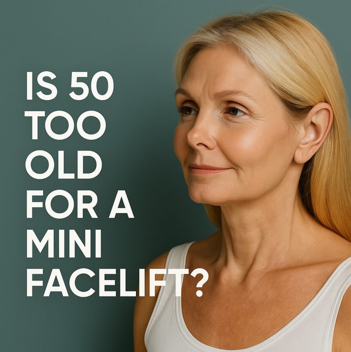 Too Mini Is 50 Too Old for a Mini Facelift? - Dr. Barış Altaylı